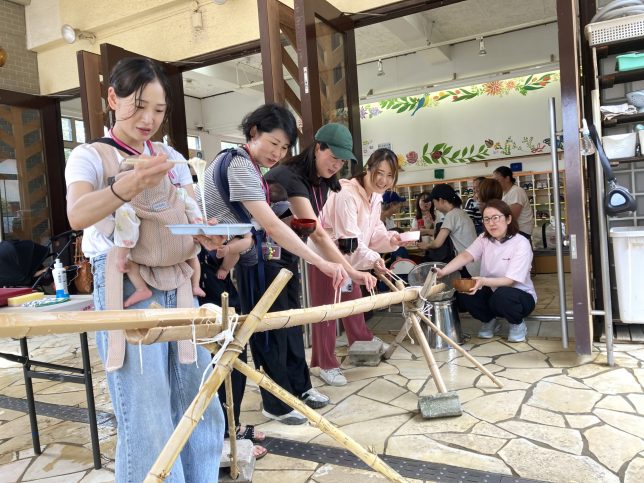 太陽夏の風物詩「Mommies流しそうめん」